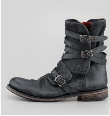Men Shoes China - คอสเพลย์โจรสลัดยุคกลางรองเท้าสั้นวินเทจพังก์เรเนซองส์เวทีคอสเพลย์แฟชั่นรองเท้ารอบนิ้วเท้าซิปรองเท้าส้นหนา