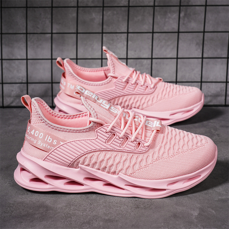 Men Shoes Running Sale - รองเท้าผ้าใบลำลองสีชมพูสำหรับฤดูร้อน ลดราคาพิเศษ สำหรับผู้หญิงและผู้ชาย ไซส์ใหญ่ 46 น้ำหนักเบา