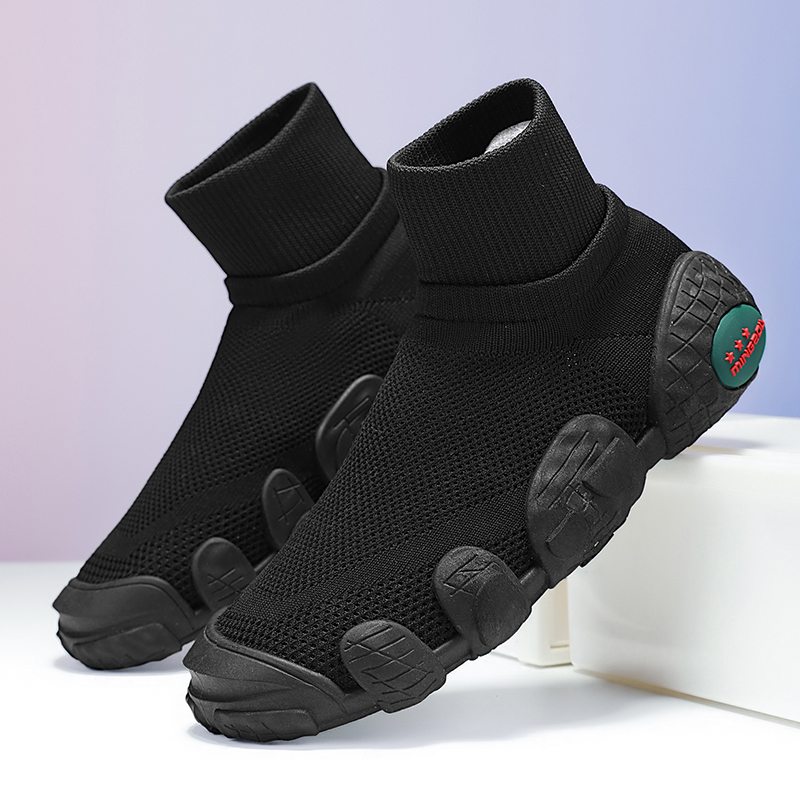 Men Shoes Official - รองเท้าผู้ชาย 2025 รองเท้าผ้าใบลําลองBreathableตาข่ายรองเท้าวิ่งถุงเท้ารองเท้าเทนนิสรองเท้าสีดําManอย่างเป็นทางการเว็บไซต์รองเท้าผ้าใบลําลอง รองเท้าผ้าใบ ผู้ชาย รองเท้าผ้าใบสีดำ
