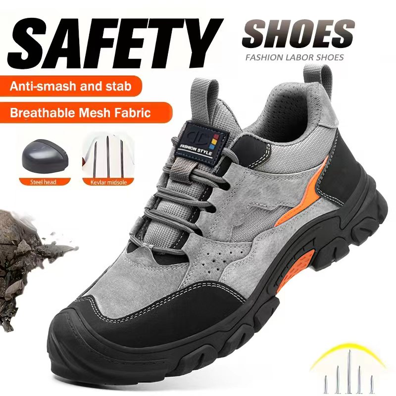 Work Boot Steel Toe - รองเท้าป้องกันการกระแทก รองเท้าทำงาน รองเท้าเซฟตี้ รองเท้าหัวเหล็ก รองเท้าสำหรับงานเหมือง รองเท้ากันการสึกหรอ