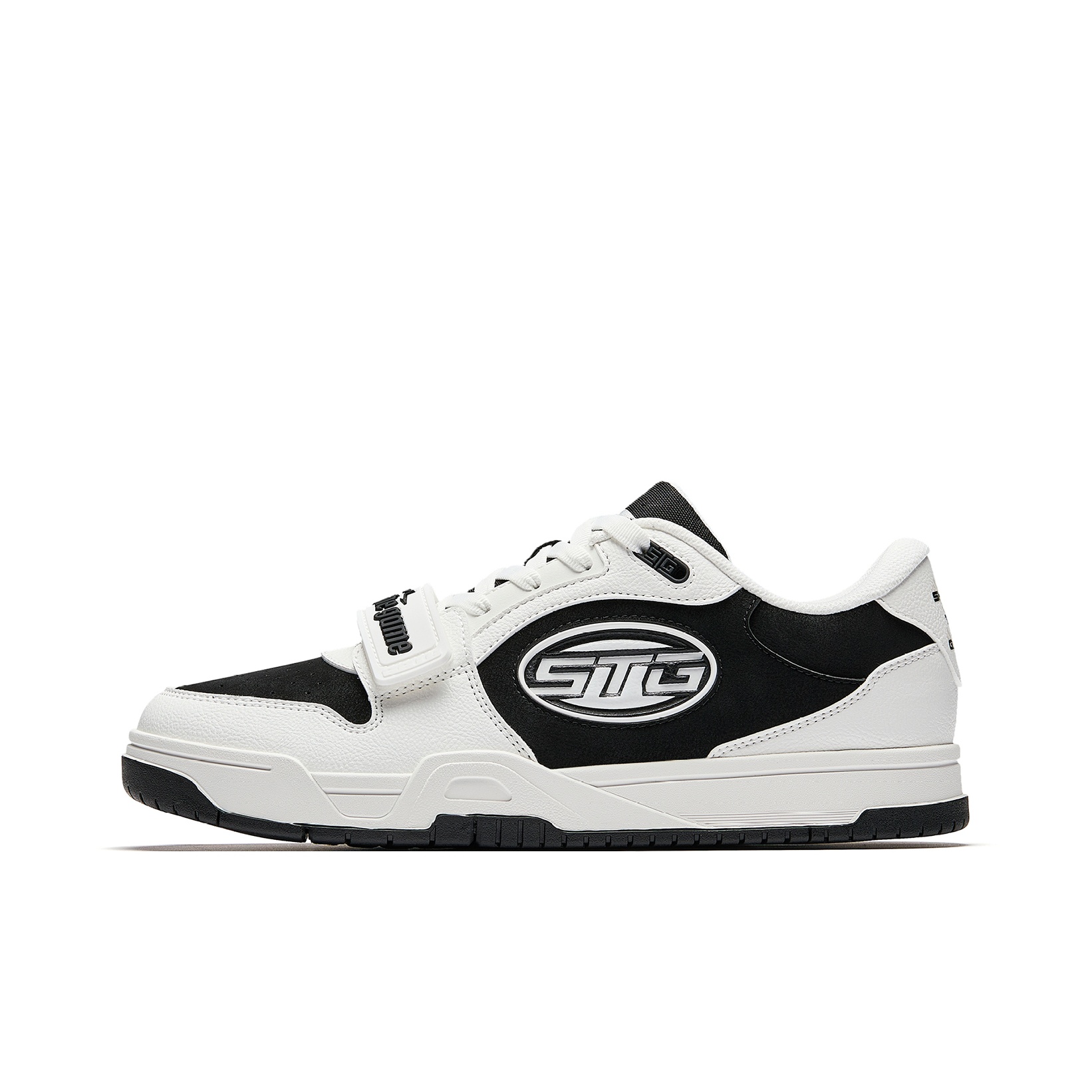 Men'S Shoes Black And White - รองเท้าบาสเก็ตบอล Anta STG รุ่น Low Top