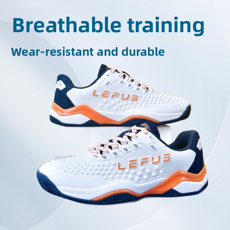 Men'S Shoes Professional - รองเท้าเทนนิส LEFUS ระดับมืออาชีพ สำหรับผู้ชายและผู้หญิง รองเท้าแบดมินตัน ระบายอากาศได้ดี