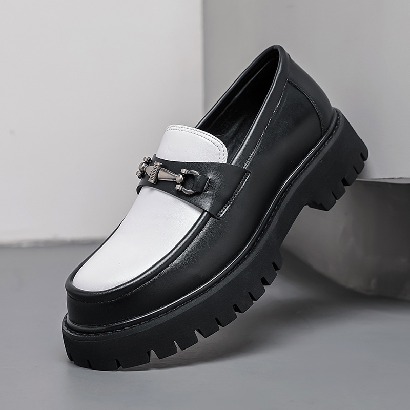 รองเท้าโลฟเฟอร์แบบหัวเข็มขัดโล - Men Shoes Official บทวิจารณ์และราคา