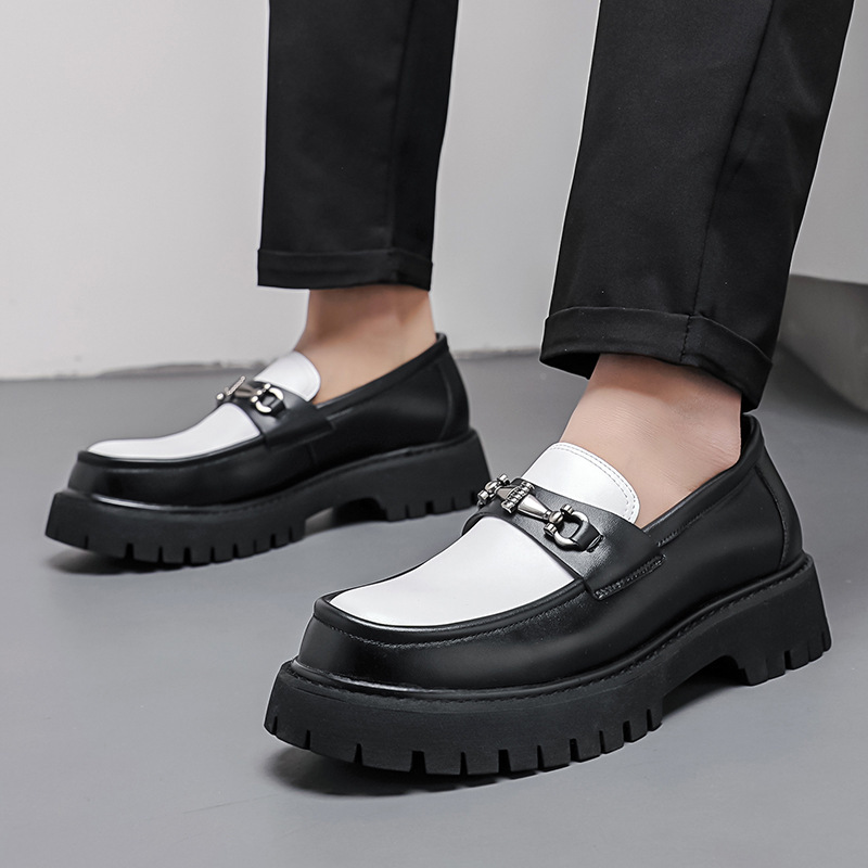 รองเท้าโลฟเฟอร์แบบหัวเข็มขัดโล - Men Shoes Official บทวิจารณ์และราคา