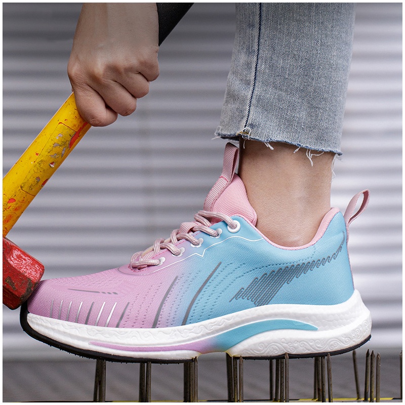 รองเท้าทำงานผู้หญิง ระบายอากาศ - Work Boot Steel Toe บทวิจารณ์และราคา