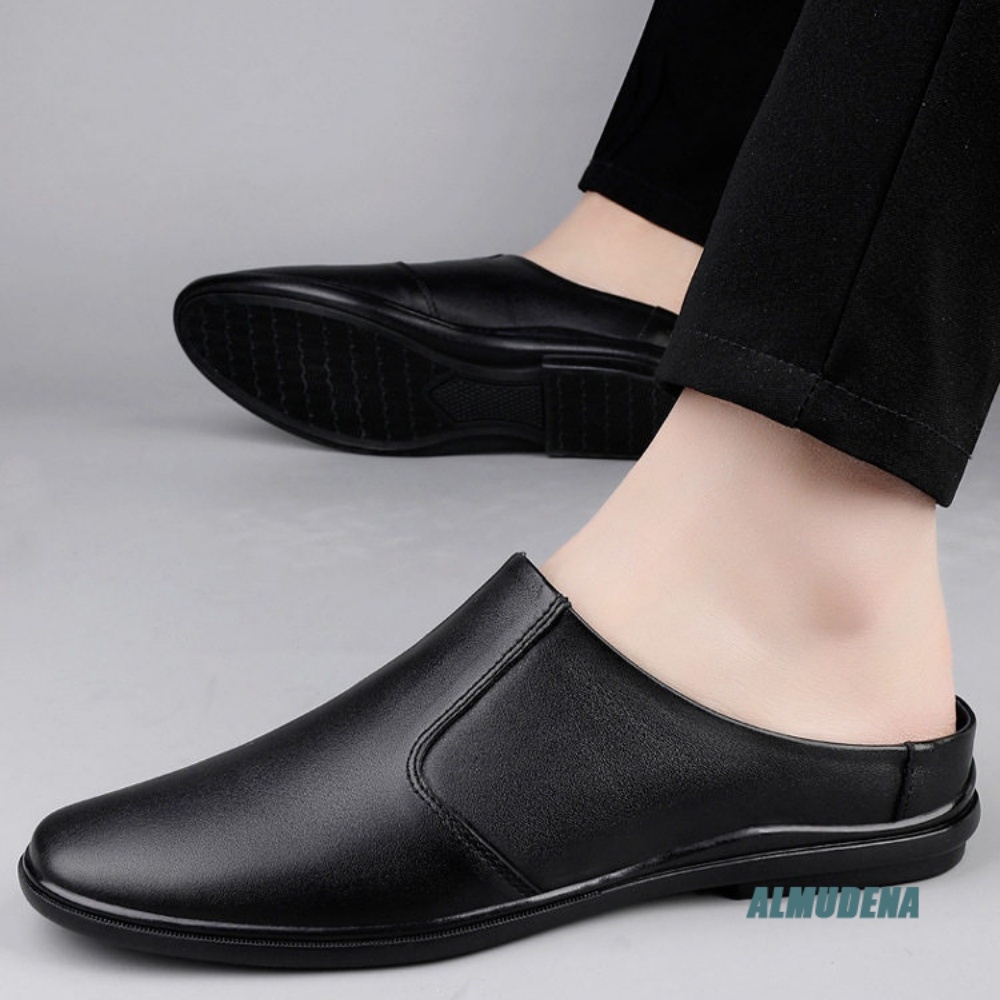 รองเท้าแตะแบบมินิมอลสำหรับผู้ช - Men'S Shoes Black And White บทวิจารณ์และราคา