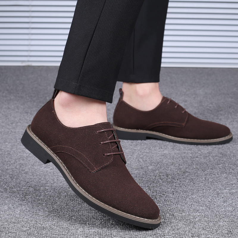 PLUS ขนาด 38-48 ผู้ชายรองเท้าส - Men Shoes Official บทวิจารณ์และราคา