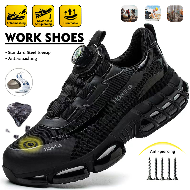 รองเท้าทำงานนิรภัยกันกระแทกและ - Work Boot Steel Toe บทวิจารณ์และราคา