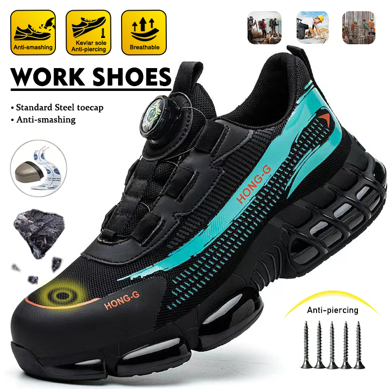 รองเท้าทำงานนิรภัยกันกระแทกและ - Work Boot Steel Toe บทวิจารณ์และราคา