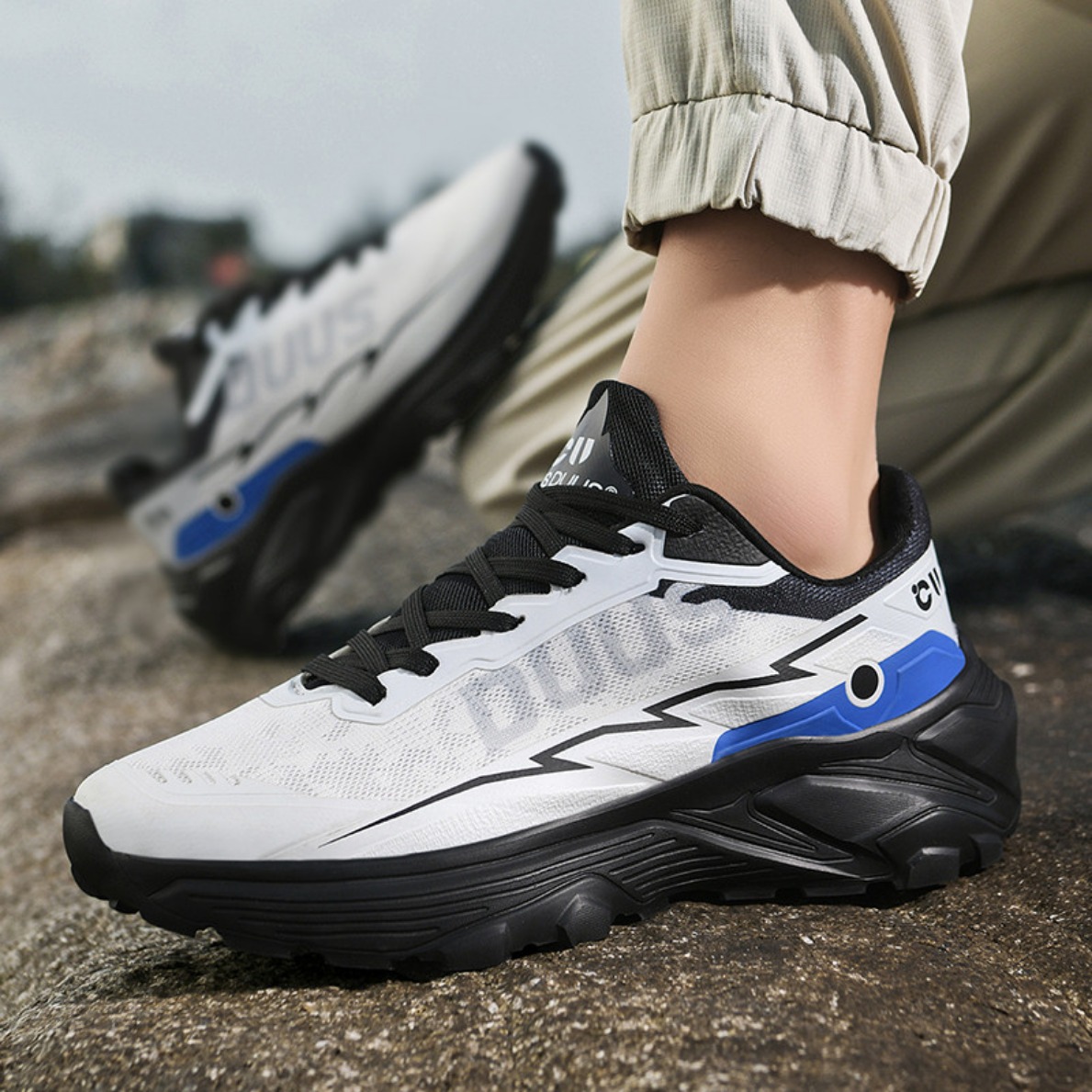 รองเท้าวิ่งพื้นหนาสำหรับผู้ชาย - Men Shoes Jd บทวิจารณ์และราคา