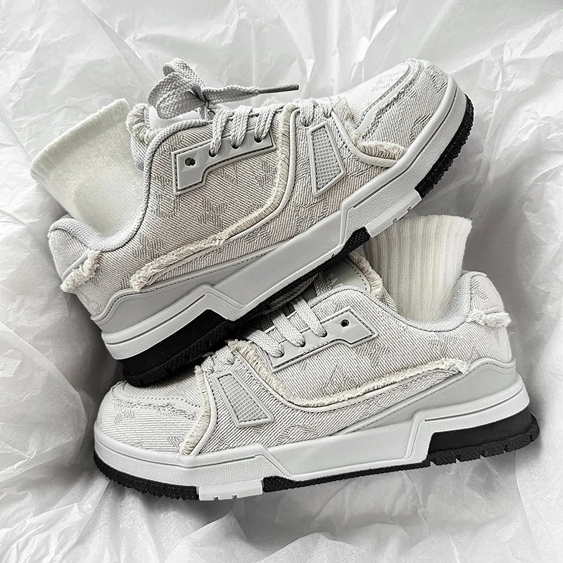 รองเท้าบอร์ดแฟชั่นแบบยูนิเซ็กซ - Men Shoes Running Sale บทวิจารณ์และราคา