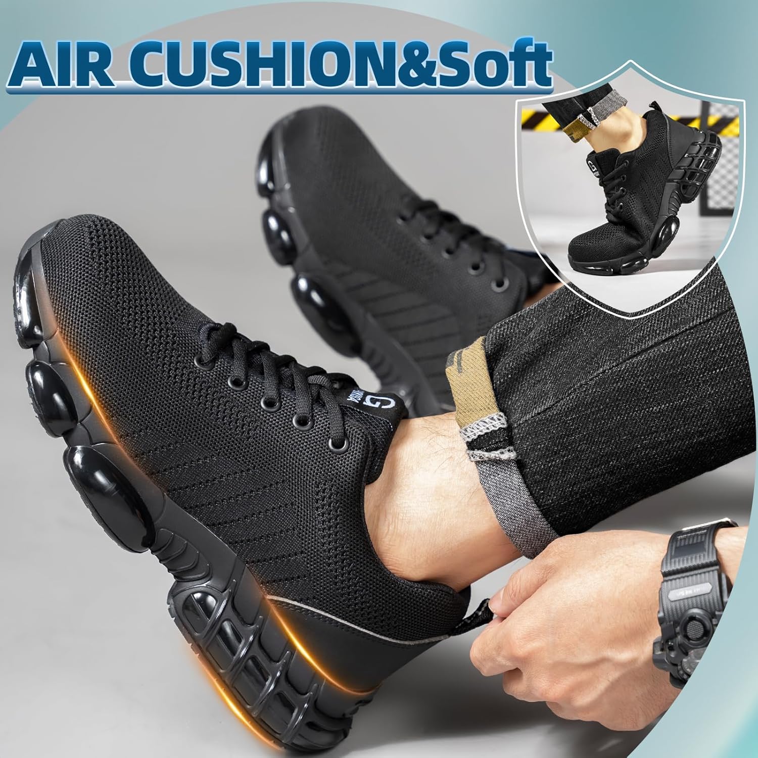 รองเท้าบูททำงานหัวเหล็กสำหรับผ - Work Boot Steel Toe บทวิจารณ์และราคา