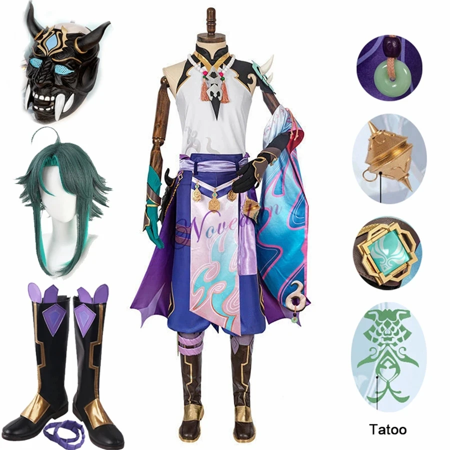 Genshin Impact Xiao คอสเพลย์เค - Men Shoes China บทวิจารณ์และราคา