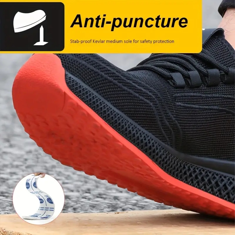 รองเท้าบูทกันกระแทก ทนทานต่อกา - Work Boot Steel Toe บทวิจารณ์และราคา