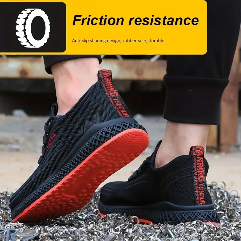 รองเท้าบูทกันกระแทก ทนทานต่อกา - Work Boot Steel Toe บทวิจารณ์และราคา