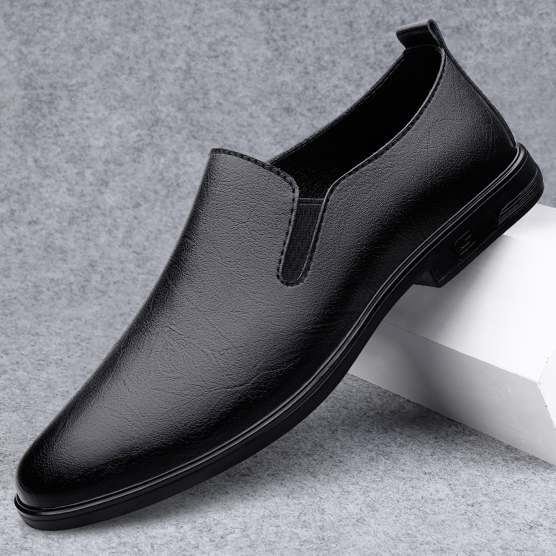 รองเท้าโลฟเฟอร์ผู้ชายสีดำพื้นน - Men'S Shoes Black And White บทวิจารณ์และราคา
