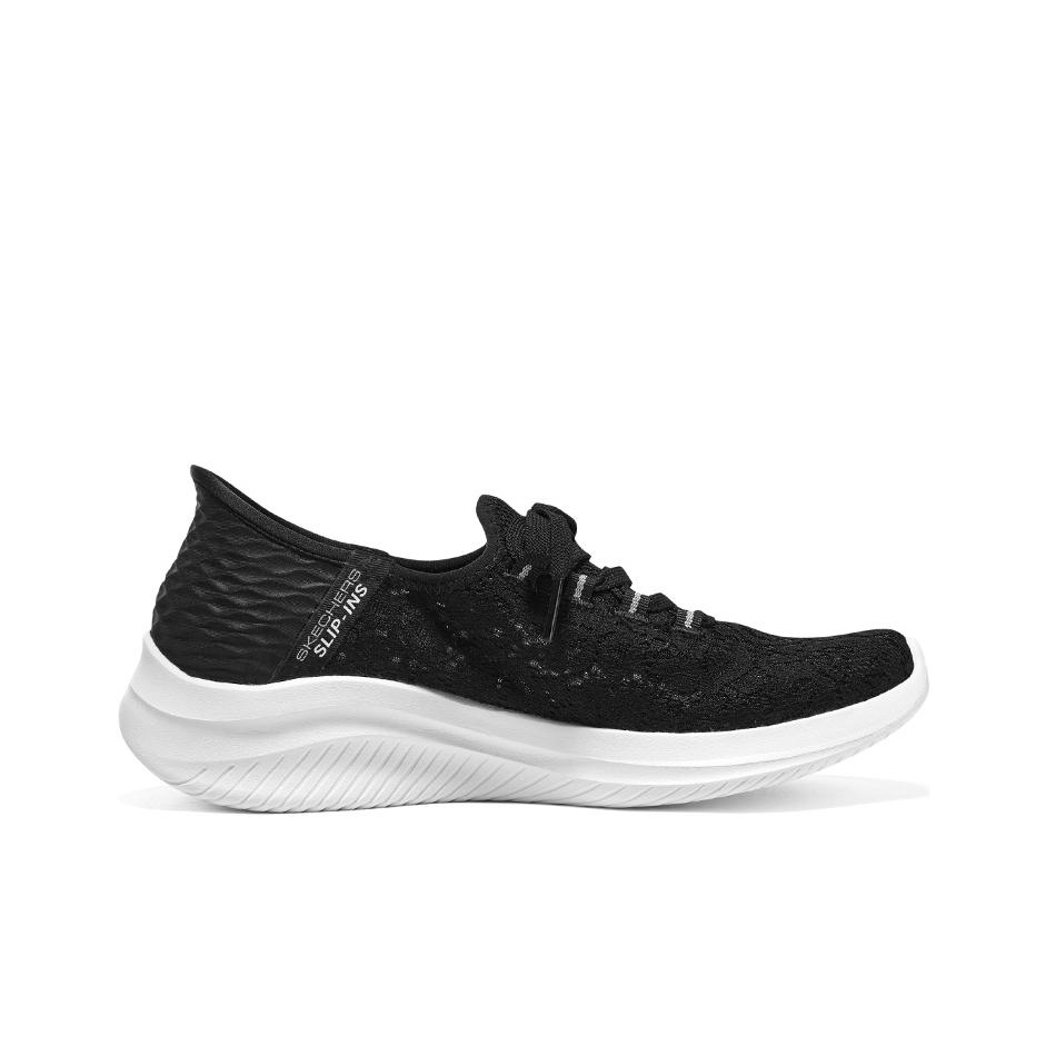 รองเท้าเดิน Skechers Slip Ins  - Men'S Shoes Black And White บทวิจารณ์และราคา