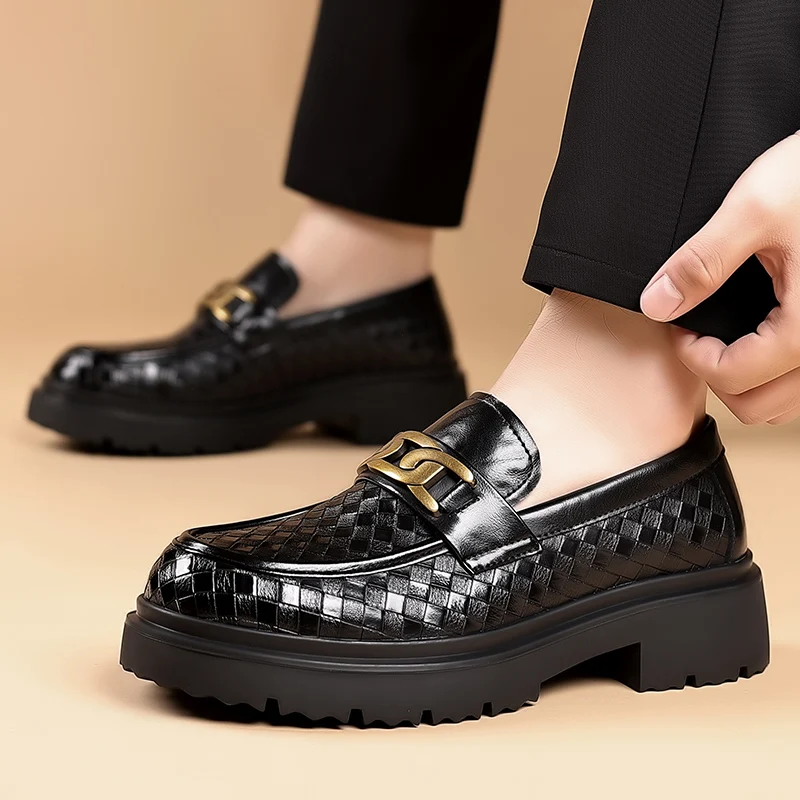 ใหม่ Handmade รองเท้าหนังผู้ชา - Men Shoes Official บทวิจารณ์และราคา