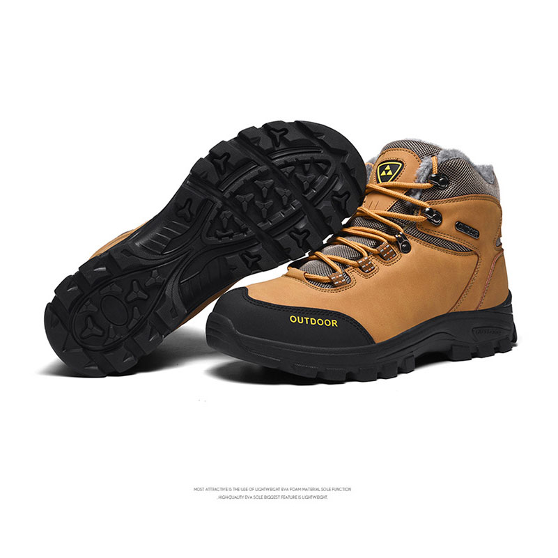 รองเท้าบูทหิมะบุขนสำหรับผู้ชาย - Winter Boot Insulated บทวิจารณ์และราคา