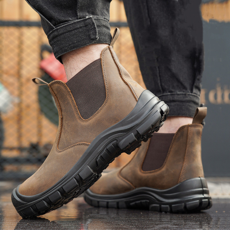 ผู้ชายขนาดใหญ่แฟชั่น Steel Toe - Men Shoes Trends บทวิจารณ์และราคา