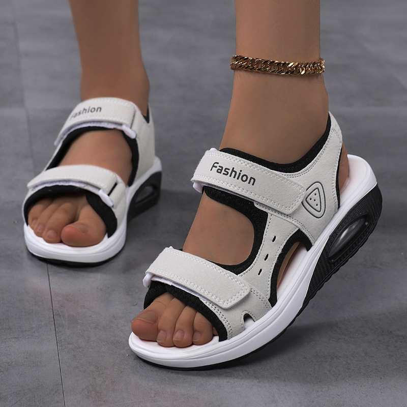 รองเท้าแตะแบบมีเบาะลมสำหรับผู้ - Velcro Strap Sandal บทวิจารณ์และราคา