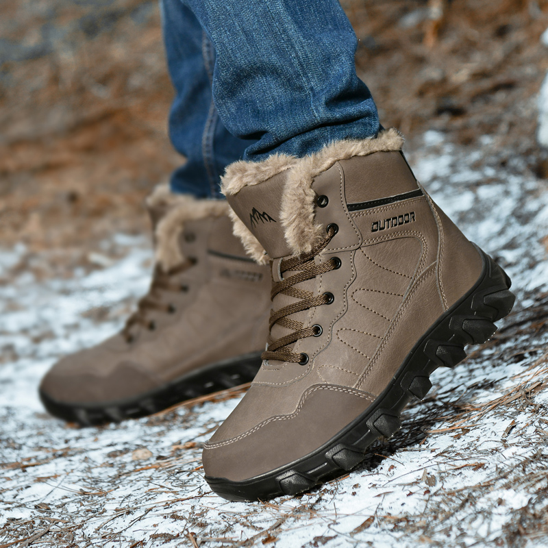 รองเท้าบูทฤดูหนาวของผู้ชายรองเ - Winter Boot Insulated บทวิจารณ์และราคา