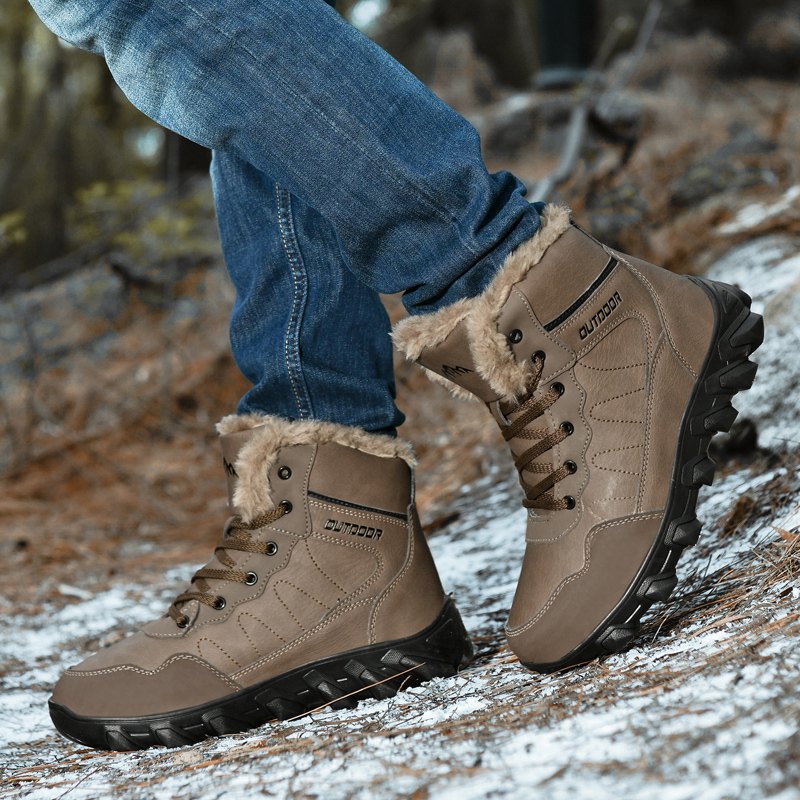รองเท้าบูทฤดูหนาวของผู้ชายรองเ - Winter Boot Insulated บทวิจารณ์และราคา