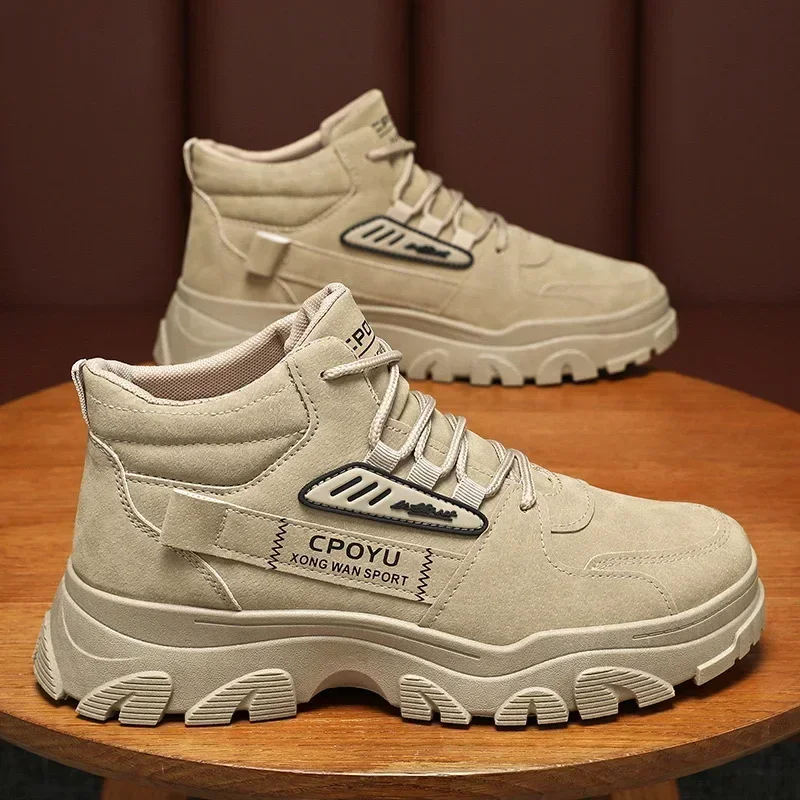 รองเท้าบูทข้อเท้าผู้ชาย รองเท้ - Men'S Shoes Increase Height บทวิจารณ์และราคา