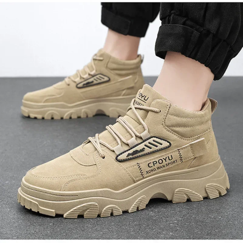 รองเท้าบูทข้อเท้าผู้ชาย รองเท้ - Men'S Shoes Increase Height บทวิจารณ์และราคา