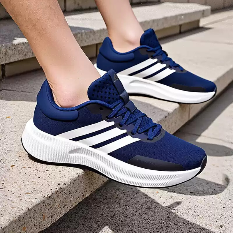 รองเท้าวิ่ง Adidas สีน้ำเงินกร - Men Shoes Jd บทวิจารณ์และราคา