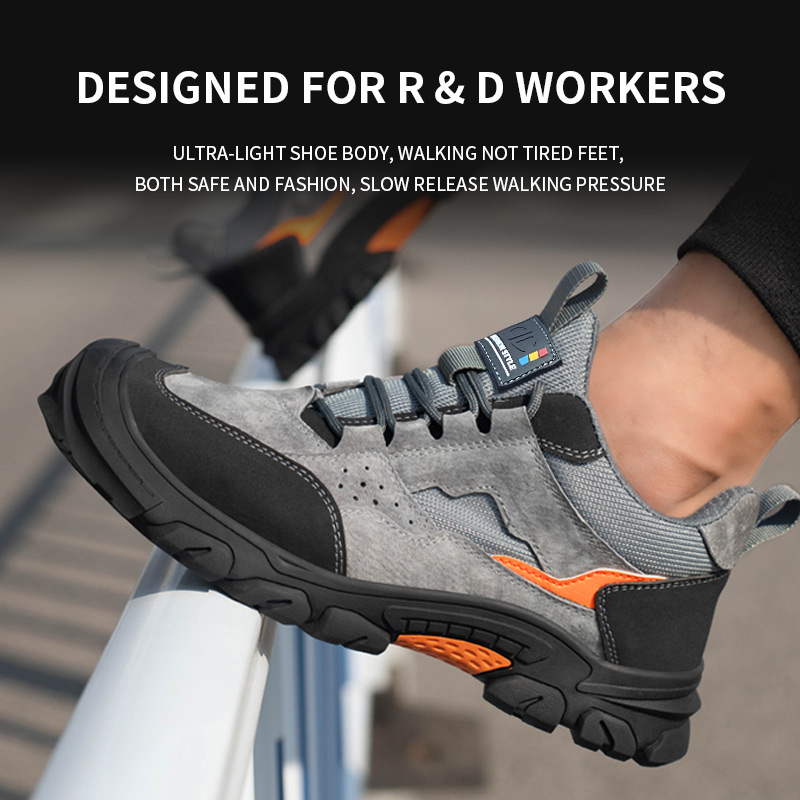 รองเท้าป้องกันการกระแทก รองเท้ - Work Boot Steel Toe บทวิจารณ์และราคา