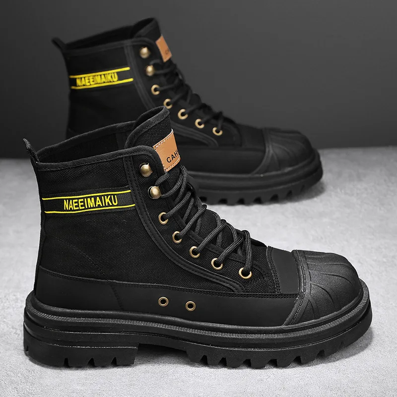 รองเท้าบูทผ้าใบผู้ชายแฟชั่นทรง - Men Shoes Trends บทวิจารณ์และราคา