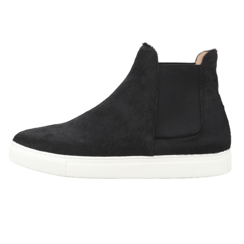 Piergitar ฤดูหนาวสไตล์ Black H - Men'S Shoes Black And White บทวิจารณ์และราคา