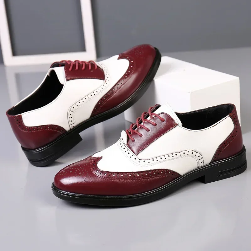 ผสมสีบุรุษรองเท้า Retro ชายรอง - Men Shoes Official บทวิจารณ์และราคา