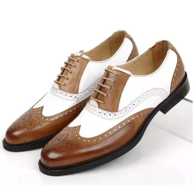 ผสมสีบุรุษรองเท้า Retro ชายรอง - Men Shoes Official บทวิจารณ์และราคา