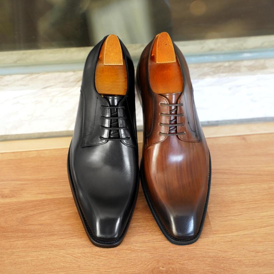 ผู้ชายธุรกิจรองเท้า Distressed - Men Shoes Official บทวิจารณ์และราคา