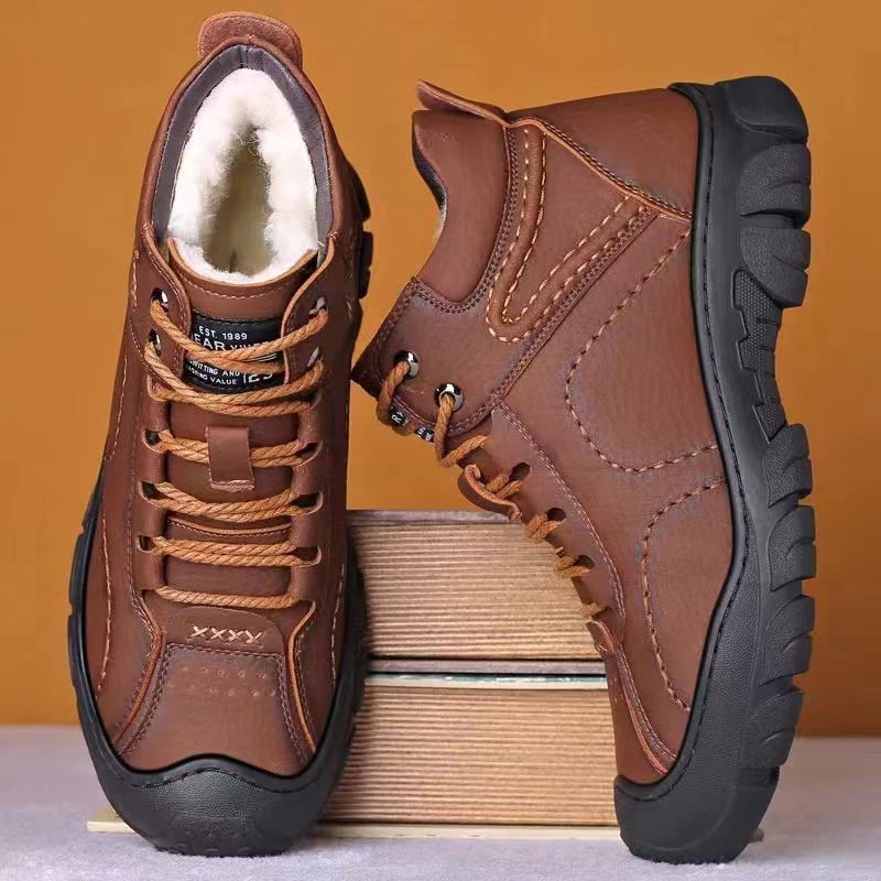 รองเท้าบูทผู้ชายแบบผูกเชือก รอ - Winter Boot Insulated บทวิจารณ์และราคา