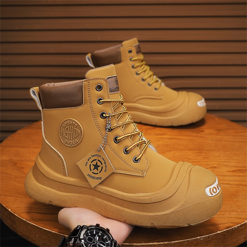 รองเท้าบูทข้อสั้นแฟชั่น สวมใส่ - Men Shoes Trends บทวิจารณ์และราคา