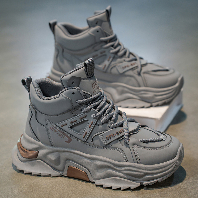 รองเท้าผ้าใบหุ้มข้อสูง ระบายอา - Men Shoes Running Sale บทวิจารณ์และราคา