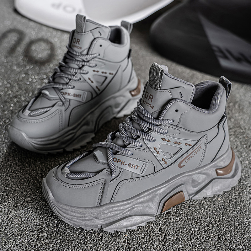 รองเท้าผ้าใบหุ้มข้อสูง ระบายอา - Men Shoes Running Sale บทวิจารณ์และราคา
