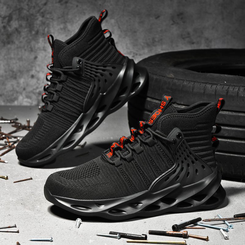 รองเท้าทำงานนิรภัยป้องกันการกร - Men Shoes Essentials บทวิจารณ์และราคา