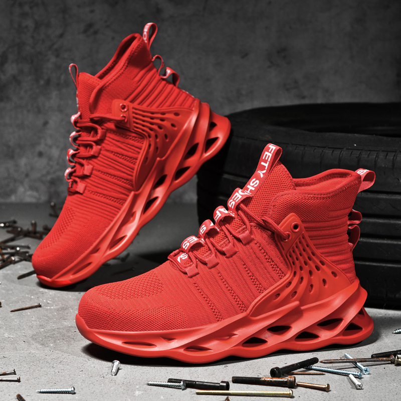 รองเท้าทำงานนิรภัยป้องกันการกร - Men Shoes Essentials บทวิจารณ์และราคา