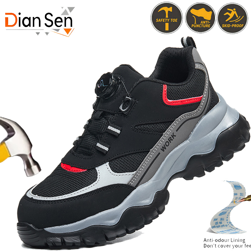 รองเท้าที่ไม่สามารถทำลายได้รอง - Work Boot Steel Toe บทวิจารณ์และราคา