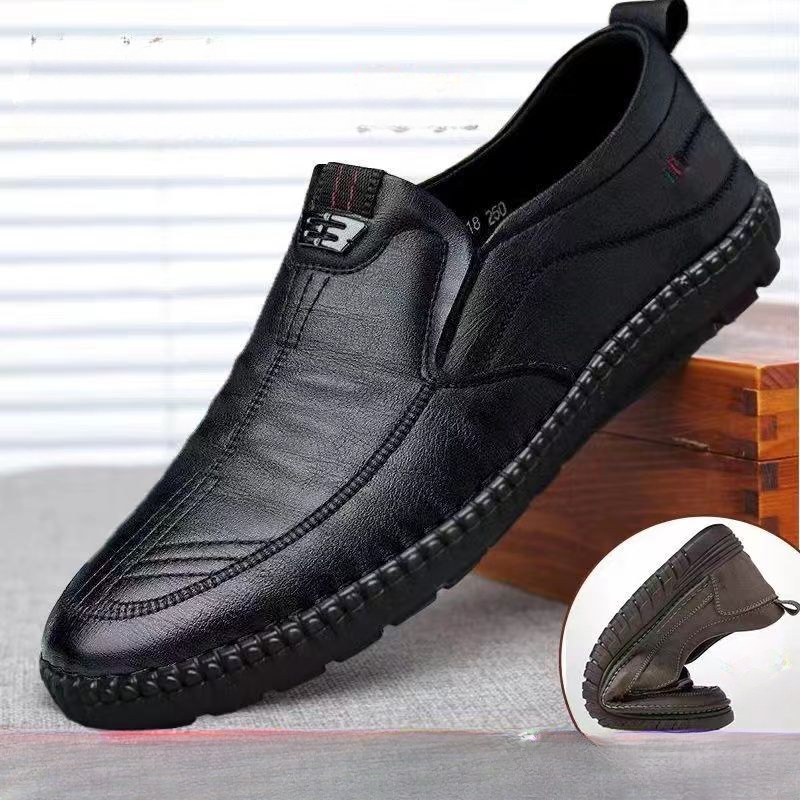 แฟลต sepatu pantofel kulit กัน - Men Shoes Official บทวิจารณ์และราคา