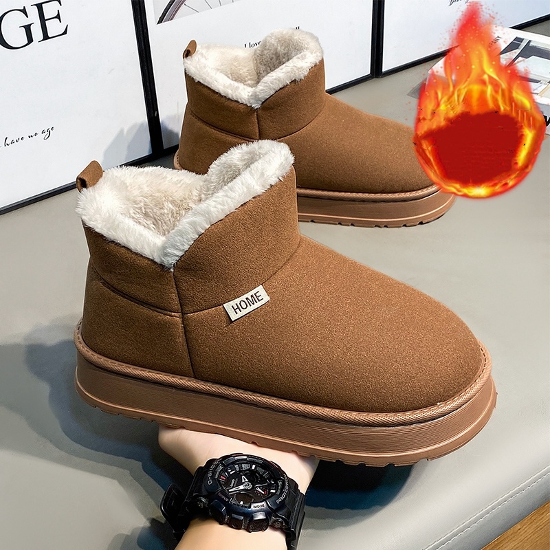 รองเท้าบูทหิมะบุขนแกะแบบคู่รัก - Winter Boot Insulated บทวิจารณ์และราคา