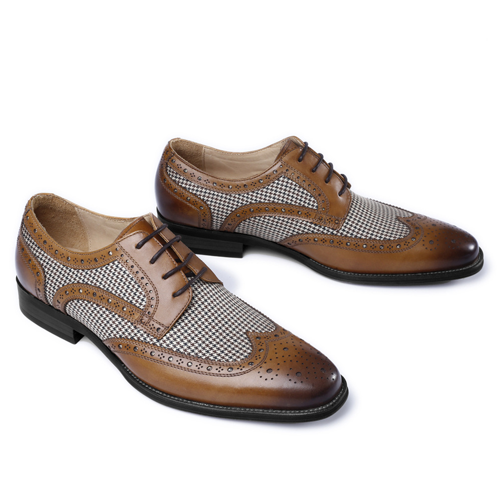 ใหม่ Oxford รองเท้าธุรกิจผู้ชา - Men Shoes Official บทวิจารณ์และราคา
