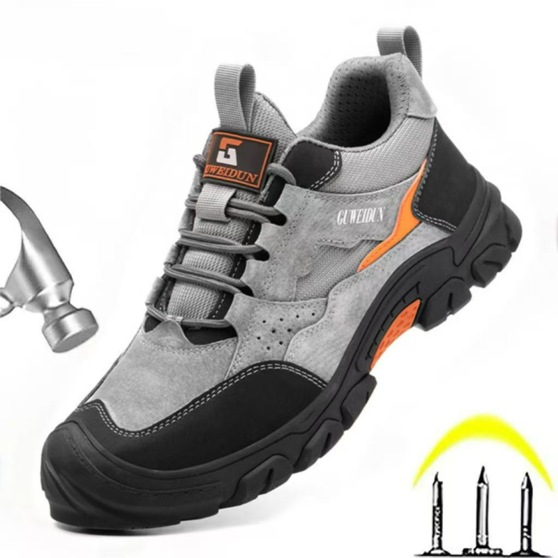 รองเท้าเซฟตี้ผู้ชาย รองเท้าหัว - Work Boot Steel Toe บทวิจารณ์และราคา