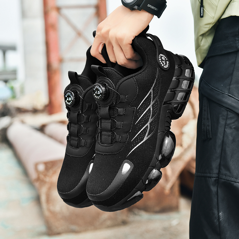 รองเท้าเซฟตี้ป้องกันการกระแทกแ - Men Shoes Essentials บทวิจารณ์และราคา