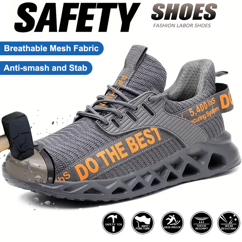 รองเท้าเซฟตี้หัวเหล็กสำหรับผู้ - Work Boot Steel Toe บทวิจารณ์และราคา